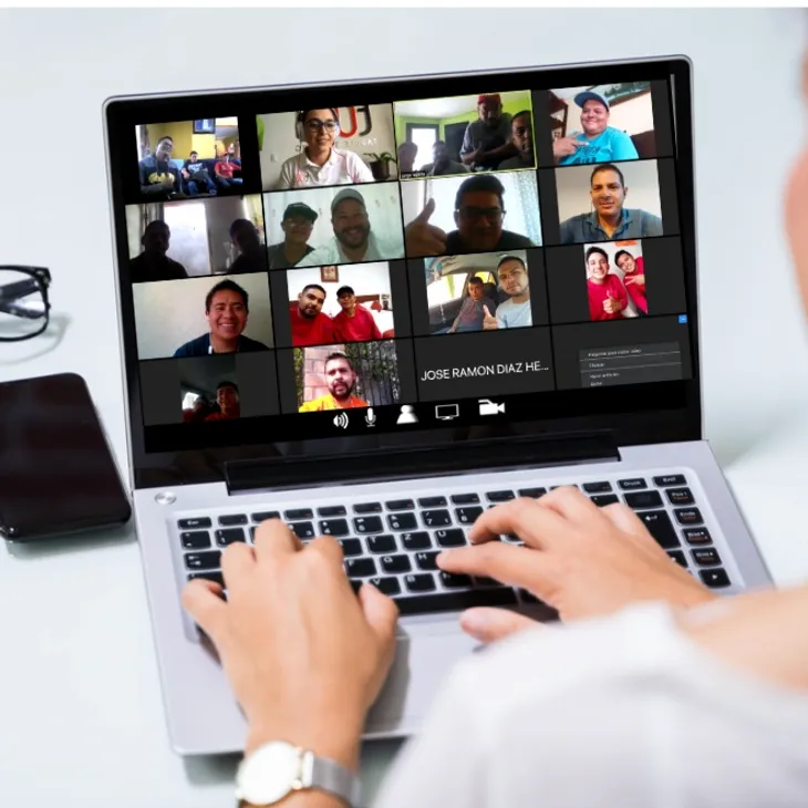 Imagen de video conferencias Taddle Training
